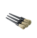 Set de 3 brochas detalladoras profesionales