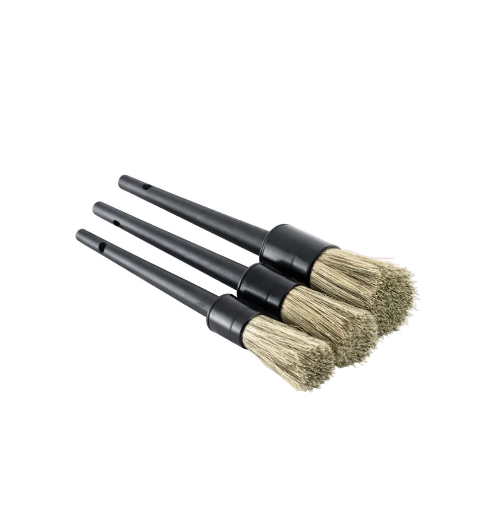 Set de 3 brochas detalladoras profesionales
