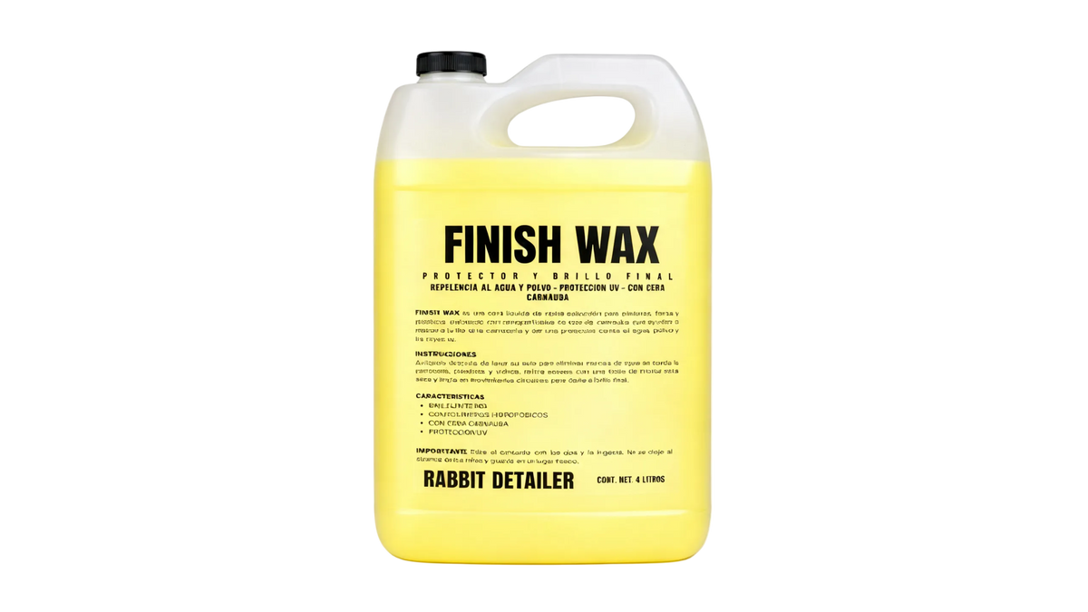 FINISH WAX 4L cera líquida carnauba