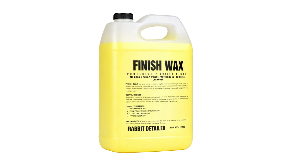 FINISH WAX 4L cera líquida carnauba
