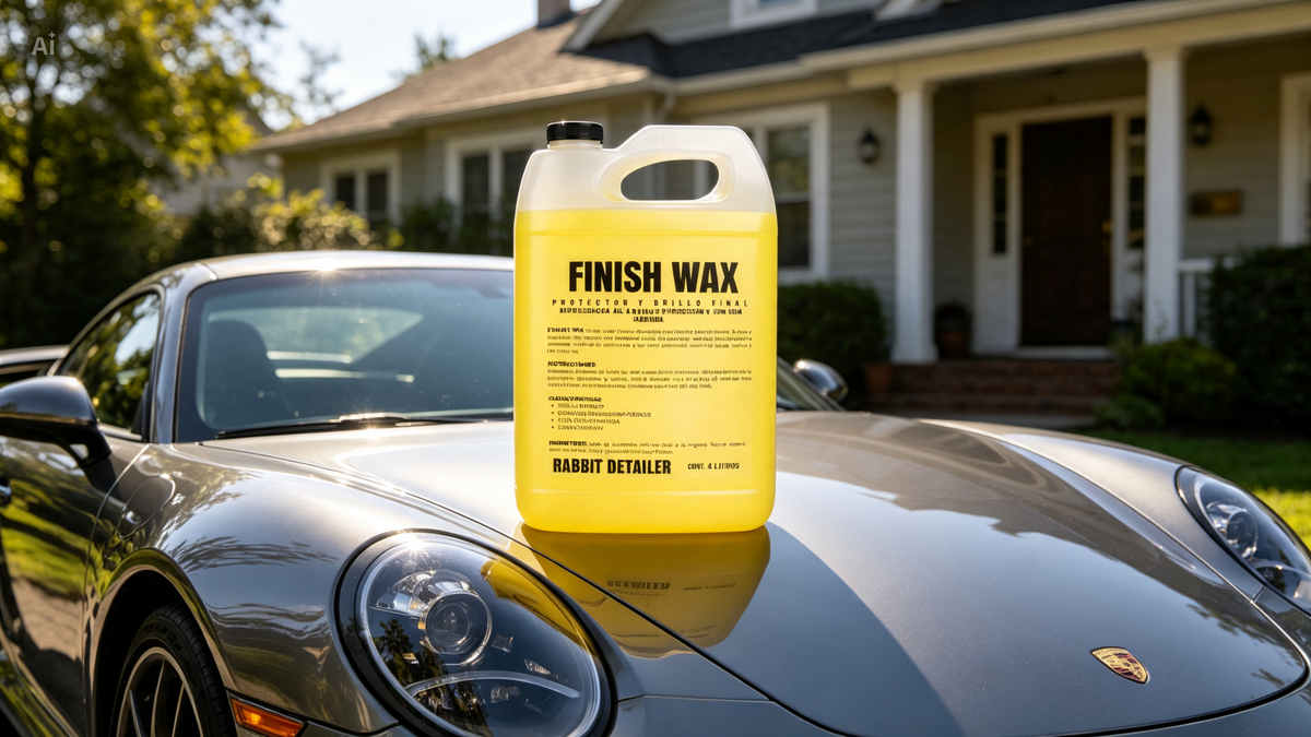 FINISH WAX 4L cera líquida carnauba