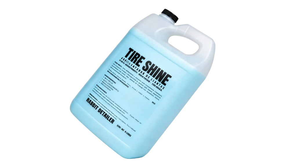 TIRE SHINE 4L abrillantador de llantas