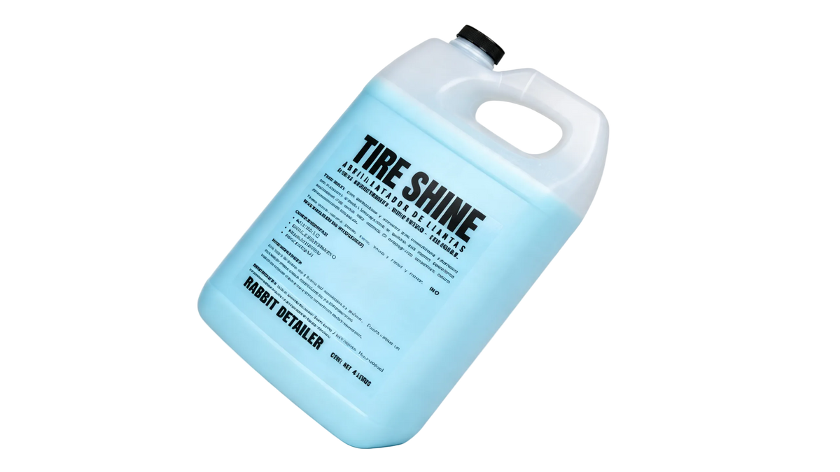 TIRE SHINE 4L abrillantador de llantas
