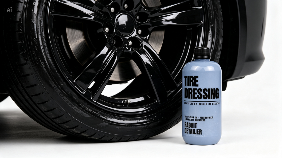 TIRE DRESSING 500ml Crema hidrofóbica abrillantadora