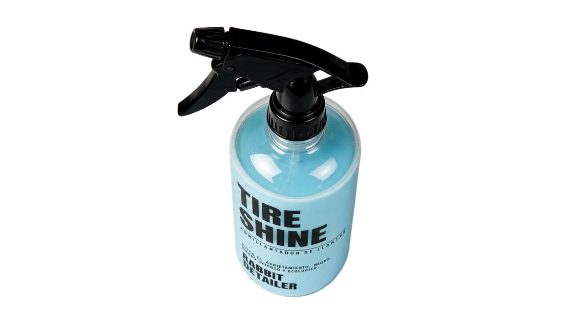 TIRE SHINE 500ml Abrillantador de llantas y tolvas