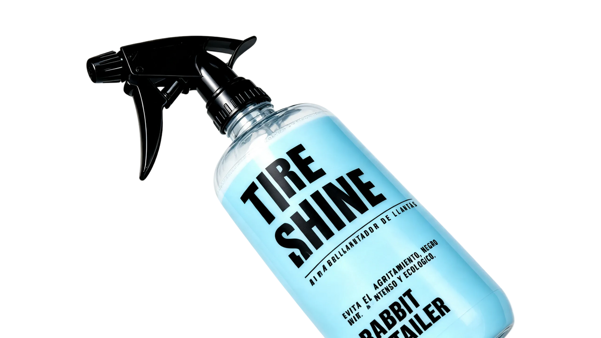 TIRE SHINE 500ml Abrillantador de llantas y tolvas
