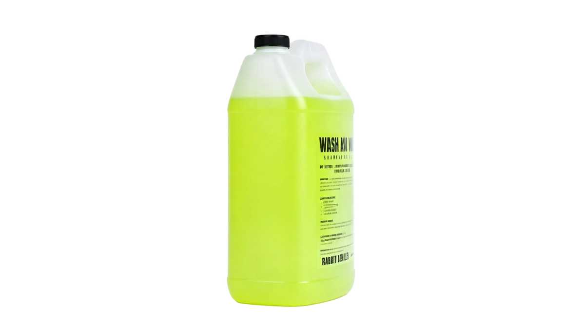 WASH & WAX 4L shampoo con cera